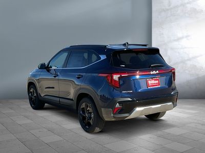 2026 Kia Seltos — rear three-quarter view