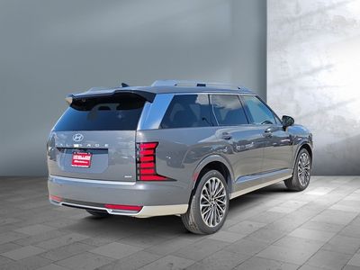 2026 Hyundai Palisade — rear three-quarter view