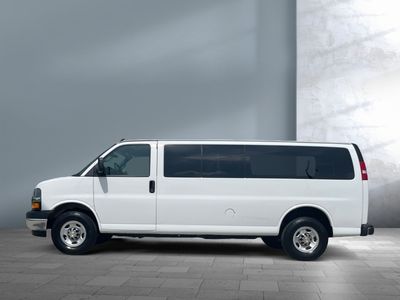 2024 Chevrolet Express Passenger — rear three-quarter view