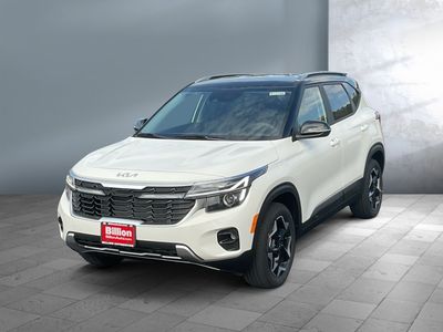 2026 Kia Seltos — rear three-quarter view
