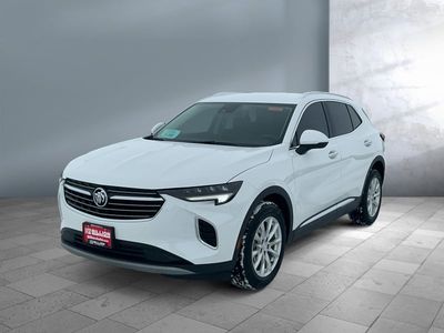 2021 Buick Envision — front three-quarter view