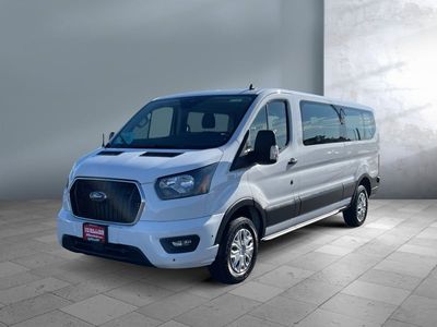 2024 Ford Transit Passenger Wagon — front three-quarter view