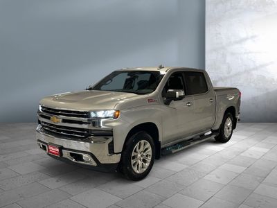 2019 Chevrolet Silverado 1500 — rear three-quarter view