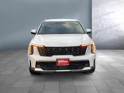 2026 Kia Sorento Hybrid — rear three-quarter view
