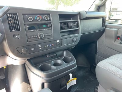 2025 GMC Savana Commercial Cutaway — engine compartment view