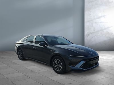 2026 Hyundai Sonata Hybrid — rear three-quarter view