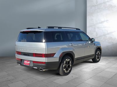 2026 Hyundai Santa Fe — rear three-quarter view