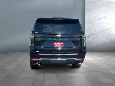 2025 Chevrolet Suburban — rear three-quarter view