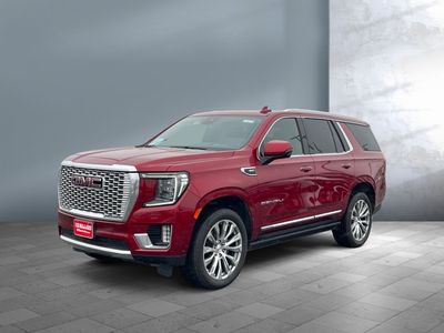 2023 GMC Yukon — rear three-quarter view