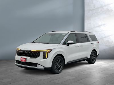2026 Kia Carnival Hybrid — front three-quarter view