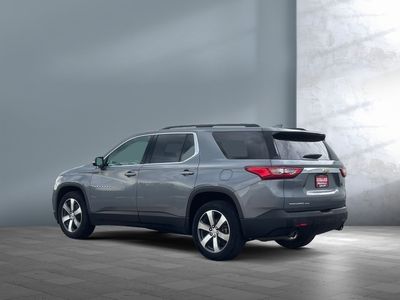2021 Chevrolet Traverse — rear three-quarter view