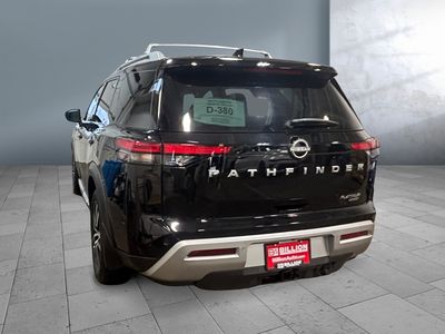 2024 Nissan Pathfinder — rear three-quarter view
