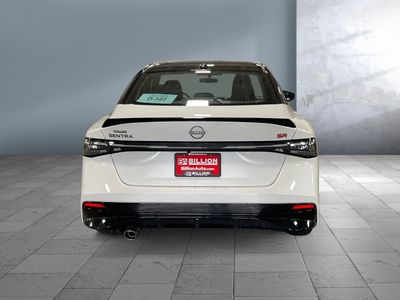 2026 Nissan Sentra — rear three-quarter view