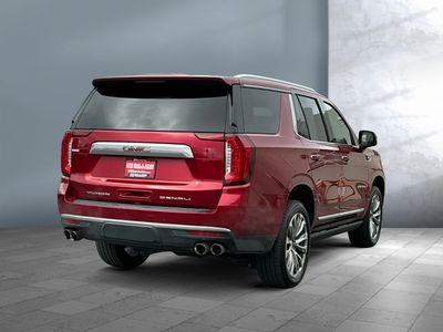 2021 GMC Yukon — rear three-quarter view