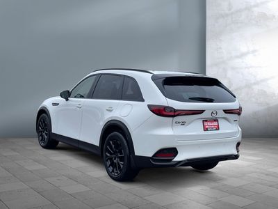 2026 Mazda CX-70 — rear three-quarter view