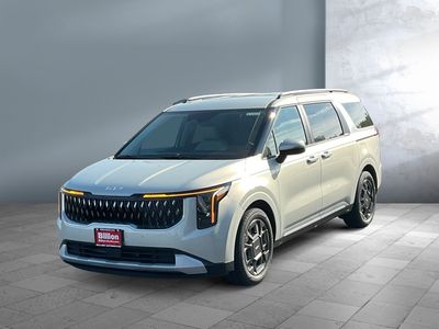 2026 Kia Carnival Hybrid — front three-quarter view