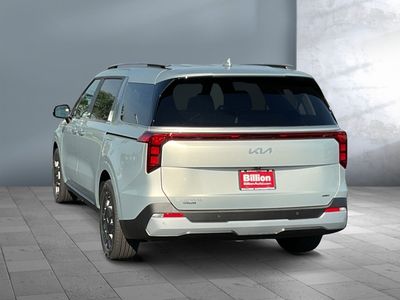 2026 Kia Carnival Hybrid — rear three-quarter view