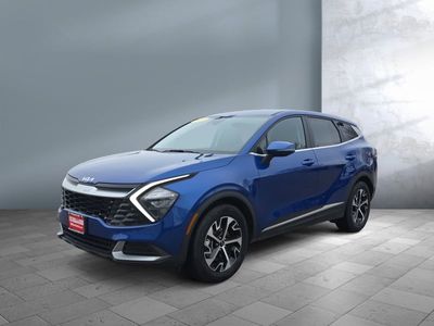 2023 Kia Sportage — front three-quarter view