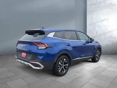 2023 Kia Sportage — rear three-quarter view