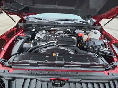 2025 GMC Sierra 3500HD — engine compartment view