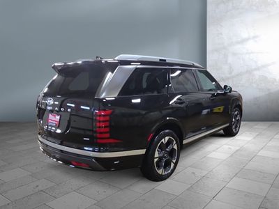 2026 Hyundai Palisade Hybrid — rear three-quarter view