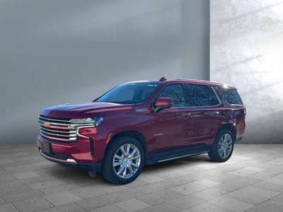 2021 Chevrolet Tahoe — rear three-quarter view