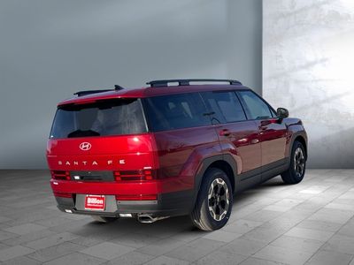 2025 Hyundai Santa Fe — rear three-quarter view