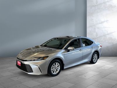 2026 Toyota Camry — front three-quarter view