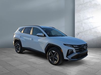 2026 Hyundai Tucson Hybrid — rear three-quarter view