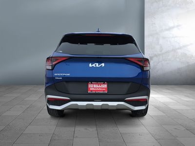 2023 Kia Sportage — rear three-quarter view