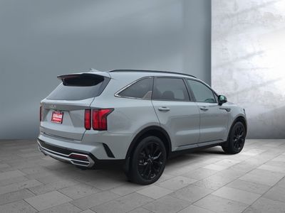 2023 Kia Sorento — rear three-quarter view