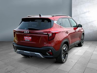 2026 Kia Seltos — rear three-quarter view