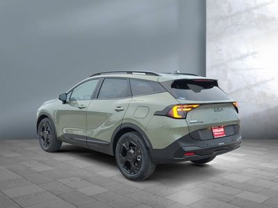 2026 Kia Sportage Plug-In Hybrid — rear three-quarter view