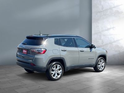 2022 Jeep Compass — rear three-quarter view