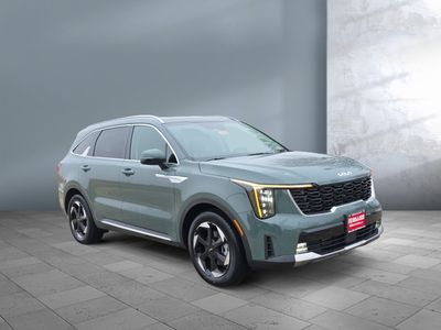 2026 Kia Sorento Hybrid — front three-quarter view