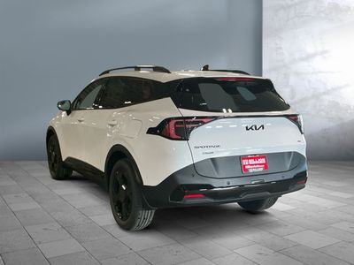 2026 Kia Sportage — rear three-quarter view