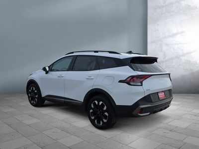 2023 Kia Sportage — rear three-quarter view