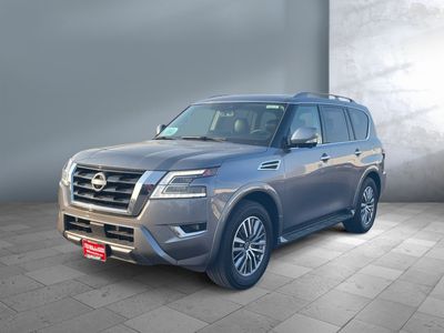 2023 Nissan Armada — front three-quarter view