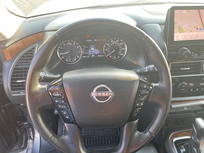 2023 Nissan Armada — engine compartment view