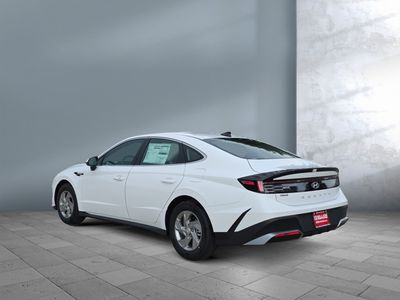 2026 Hyundai Sonata — rear three-quarter view