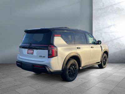 2026 Nissan Armada — rear three-quarter view