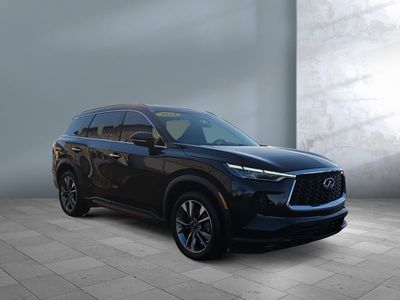 2023 INFINITI QX60 — front three-quarter view