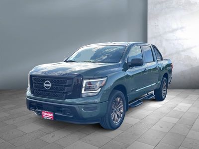 2024 Nissan Titan — front three-quarter view