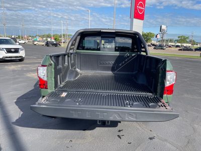 2024 Nissan Titan — engine compartment view