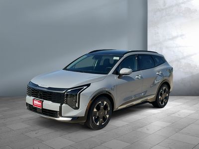 2026 Kia Sportage — front three-quarter view