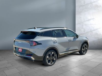 2026 Kia Sportage — rear three-quarter view