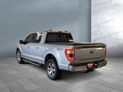 2021 Ford F-150 — rear three-quarter view