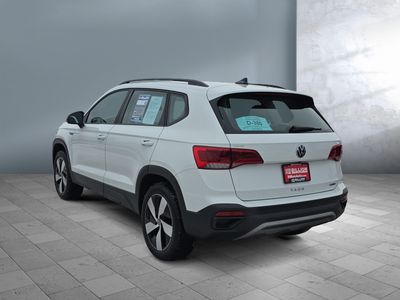 2023 Volkswagen Taos — rear three-quarter view