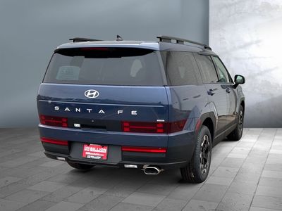 2025 Hyundai Santa Fe — rear three-quarter view