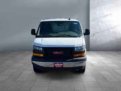 2025 GMC Savana Commercial Cutaway — rear three-quarter view